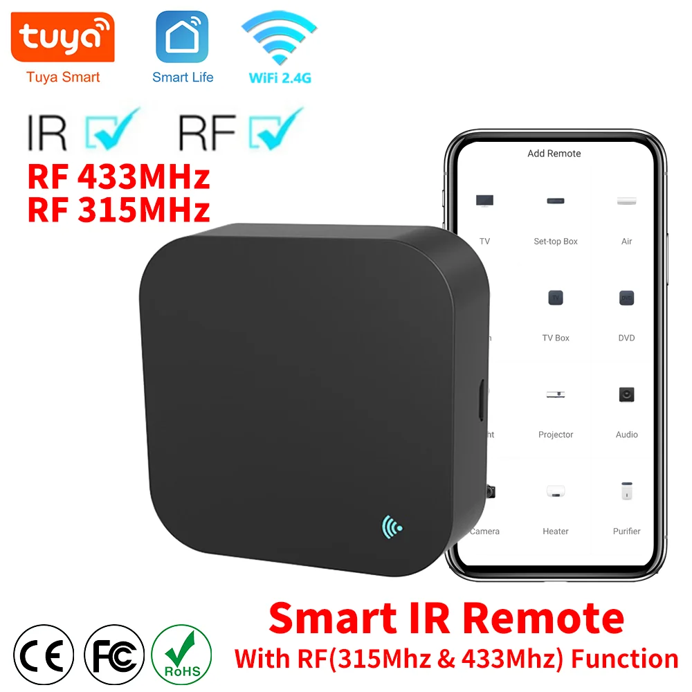 Ir Blaster Universal - Tuya WiFi RF IR Remote Control