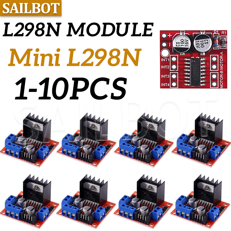 Level Shifter 3.3V - 1/5/10PCS L298N DC Motor Driver MX1508
