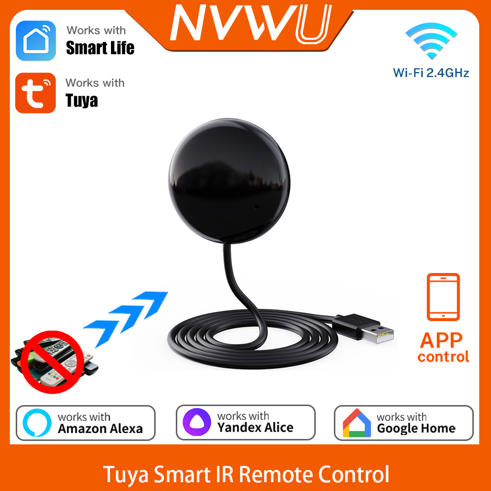 Tuya WiFi Smart IR Remote Cont – обзор и цена Ir Blaster Universal