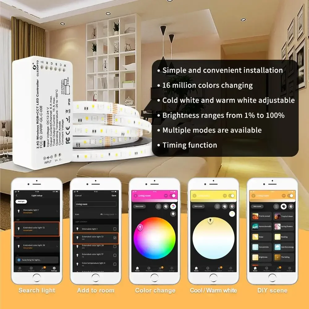 GLEDOPTO Zigbee3.0 RGB+CCT RGB – обзор и цена Zigbee Coordinator Stick