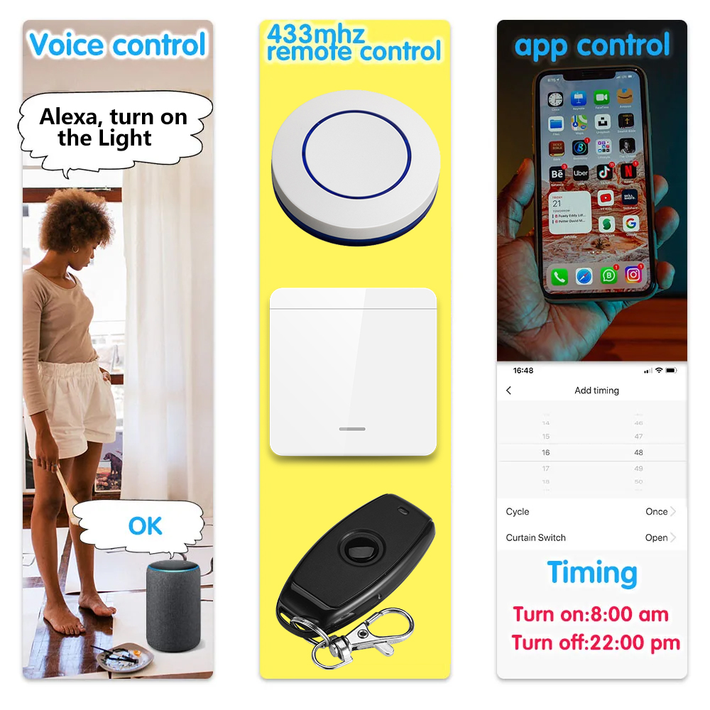 Tuya WiFi Smart Light Switch 4 – обзор и цена Home Automation Industry