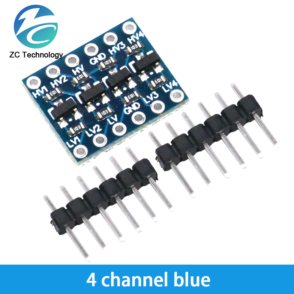 2 4 8 Channel IIC I2C Logic Le – обзор и цена Level Shifter 3.3V