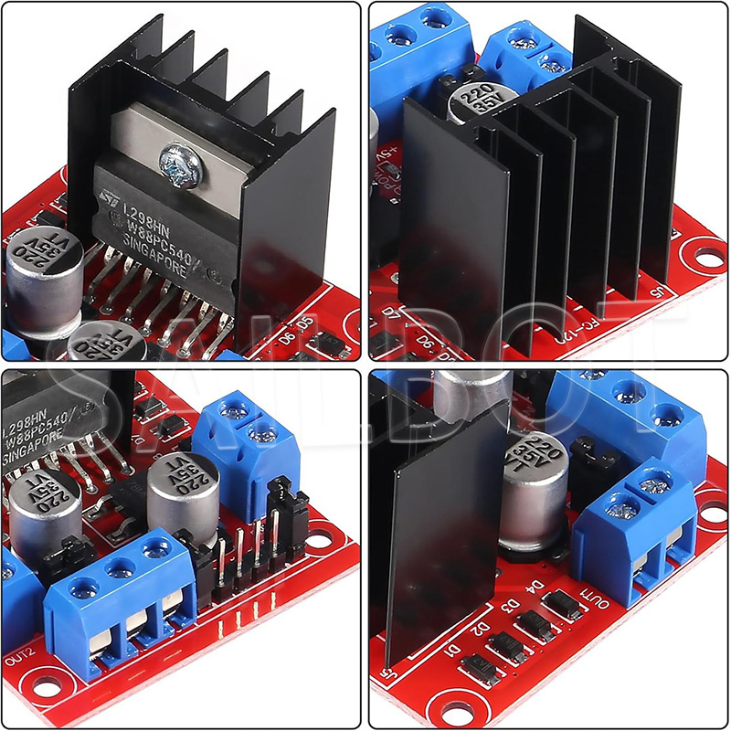 1/5/10PCS L298N DC Motor Drive – обзор и цена Level Shifter 3.3V