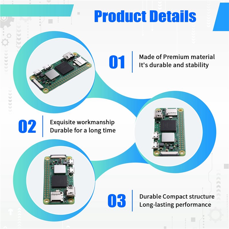 ABUO-Zero 2W Development Board – обзор и цена Pi Zero W Board