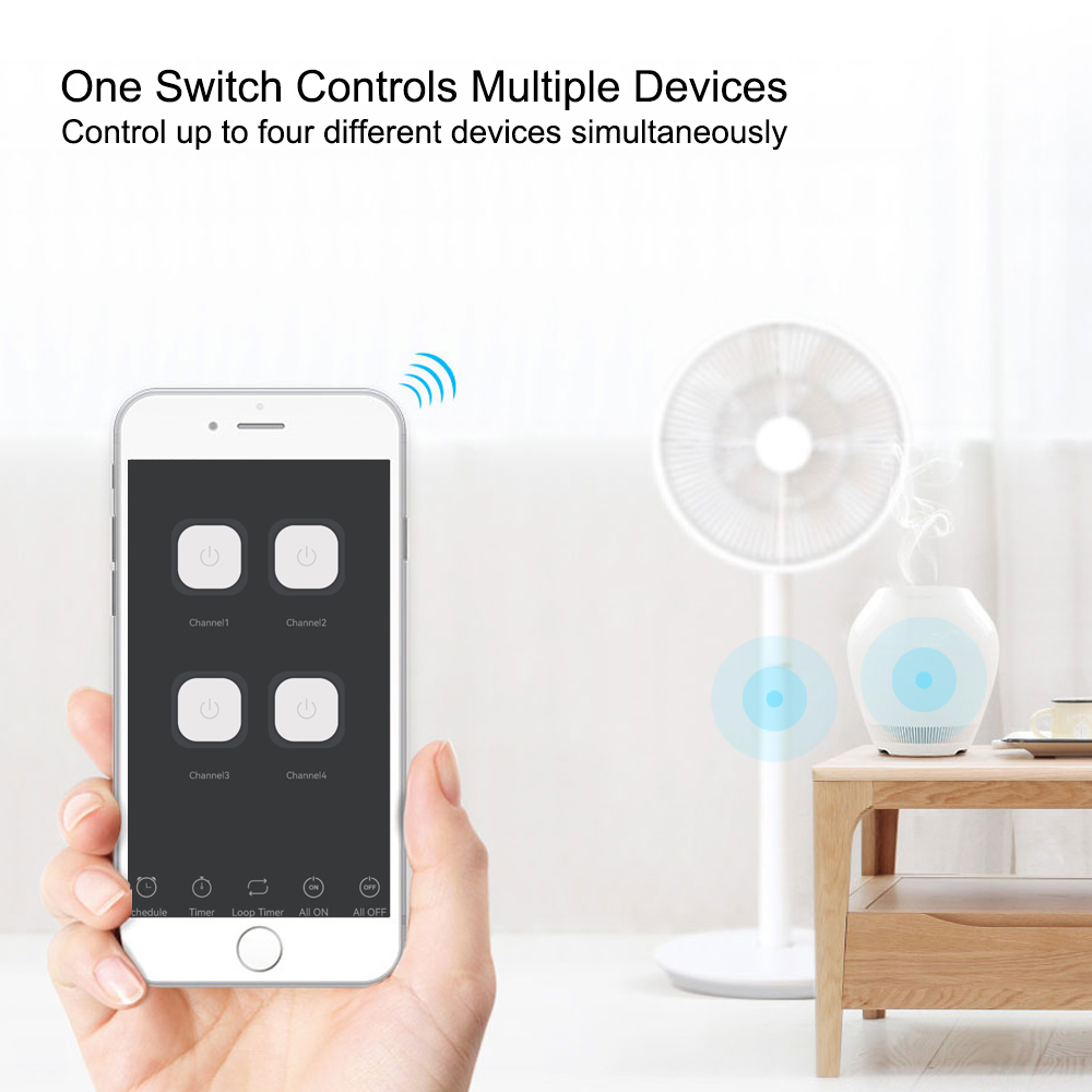 4CH Wifi / Zigbee Smart Relay  – обзор и цена Home Automation Diy