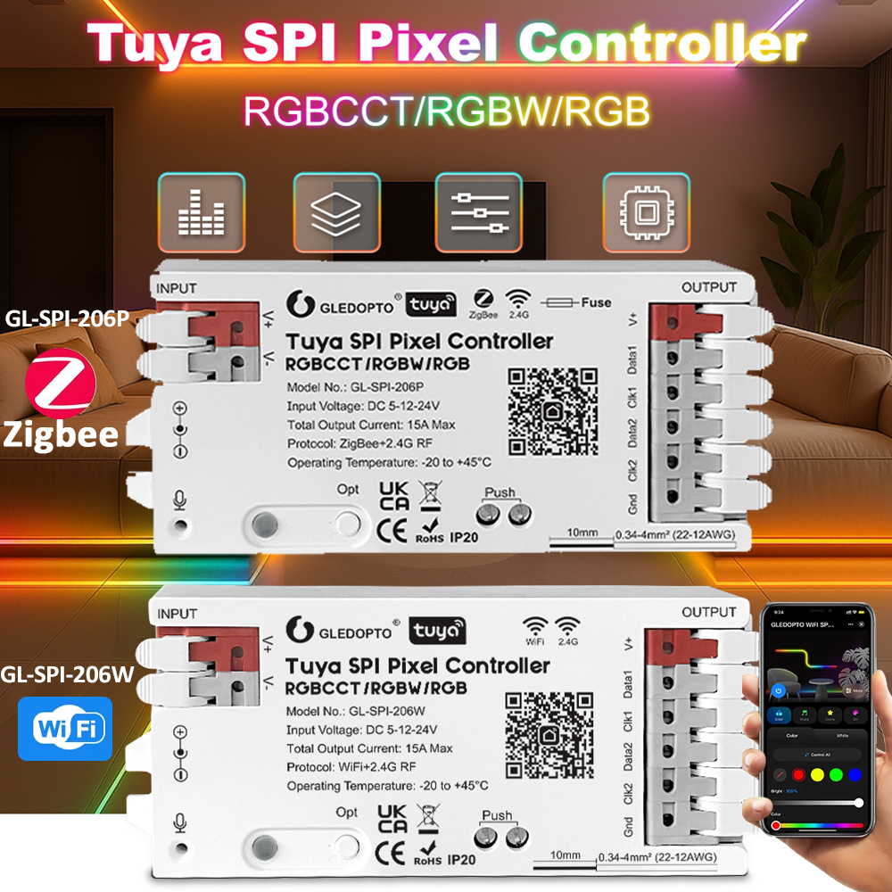 Tuya SPI Pixel LED Controller  – обзор и цена Zigbee Coordinator Stick