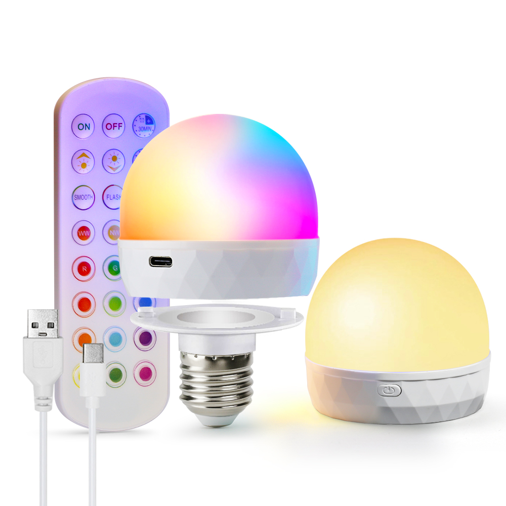 E27 LED Light Bulb RGB USB Rec – обзор и цена Home Automation Industry