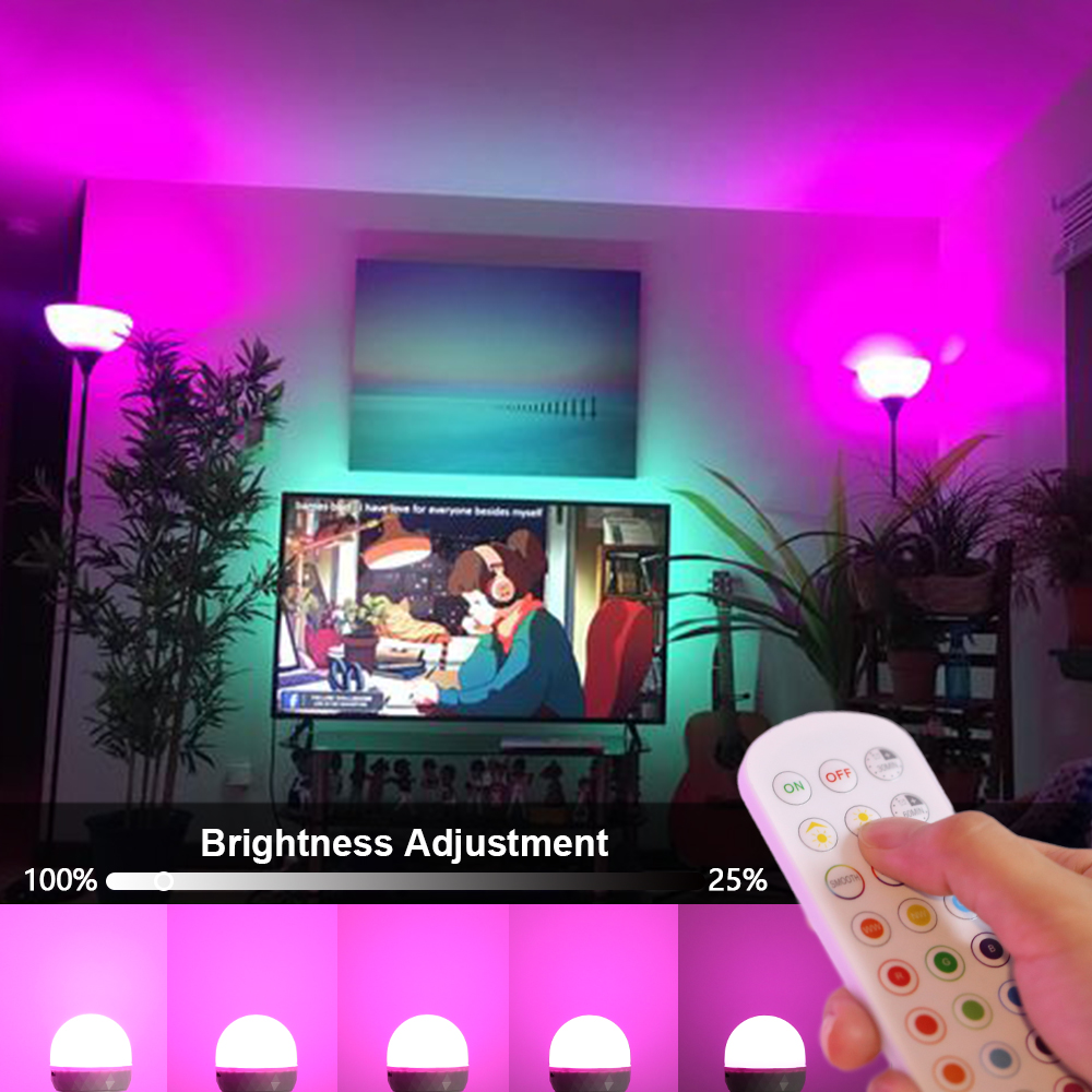 E27 LED Light Bulb RGB USB Rec – обзор и цена Home Automation Industry