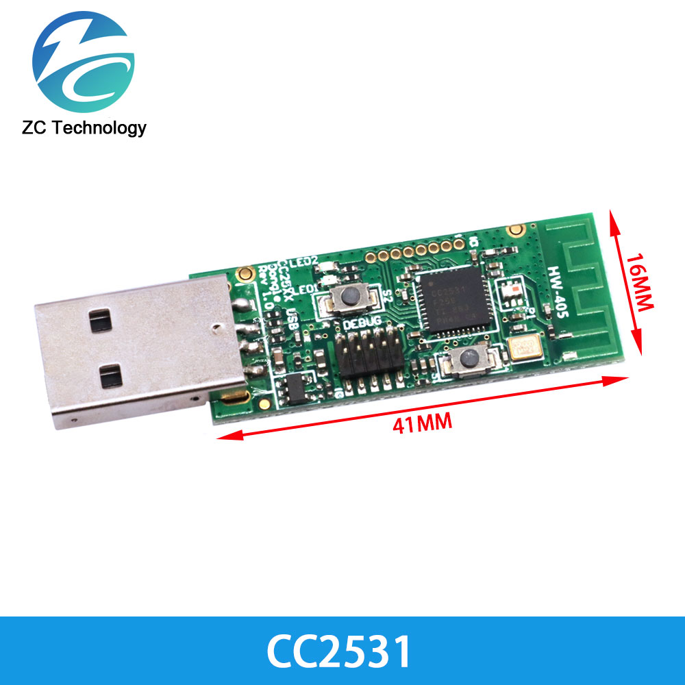 Wireless Zigbee CC2531 CC2540  – обзор и цена Zigbee Coordinator Stick