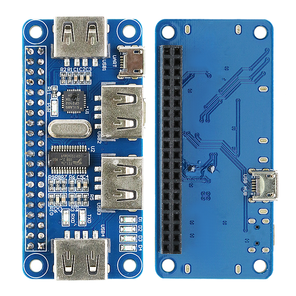 USB 2.0 Expansion Board HUB fo – обзор и цена Pi Zero W Board