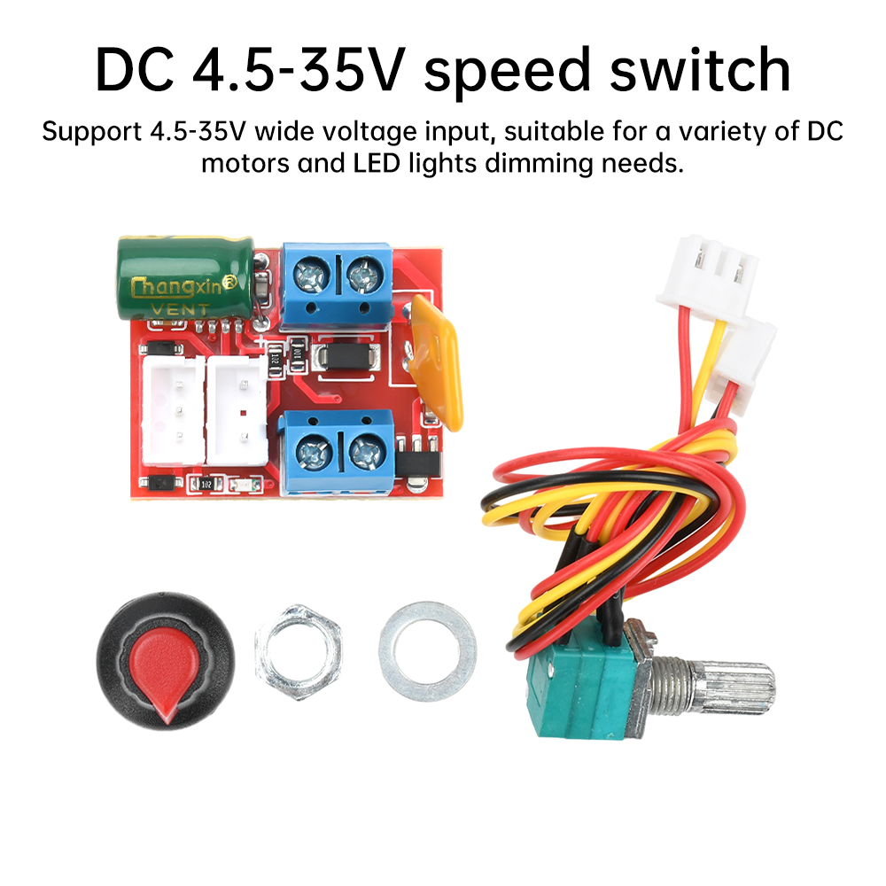 DC Motor PWM Speed Controller  – обзор и цена Level Shifter 3.3V