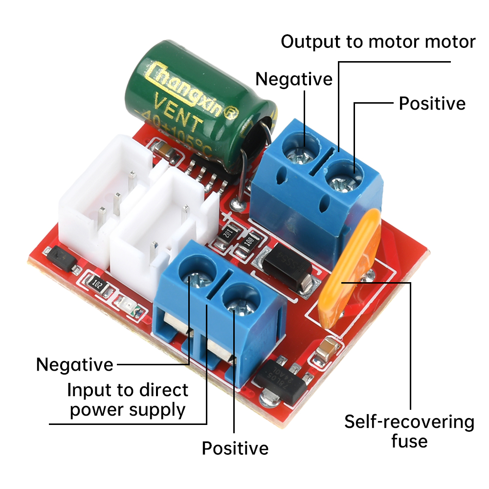DC Motor PWM Speed Controller  – обзор и цена Level Shifter 3.3V