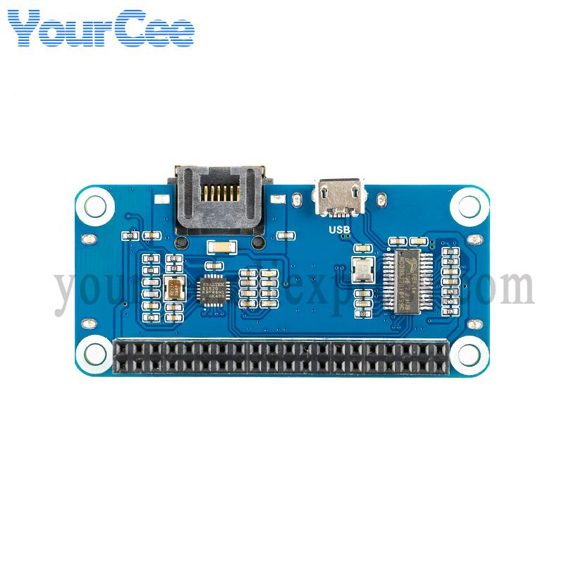 USB HUB HAT to Ethernet RJ45 N – обзор и цена Pi Zero W Board